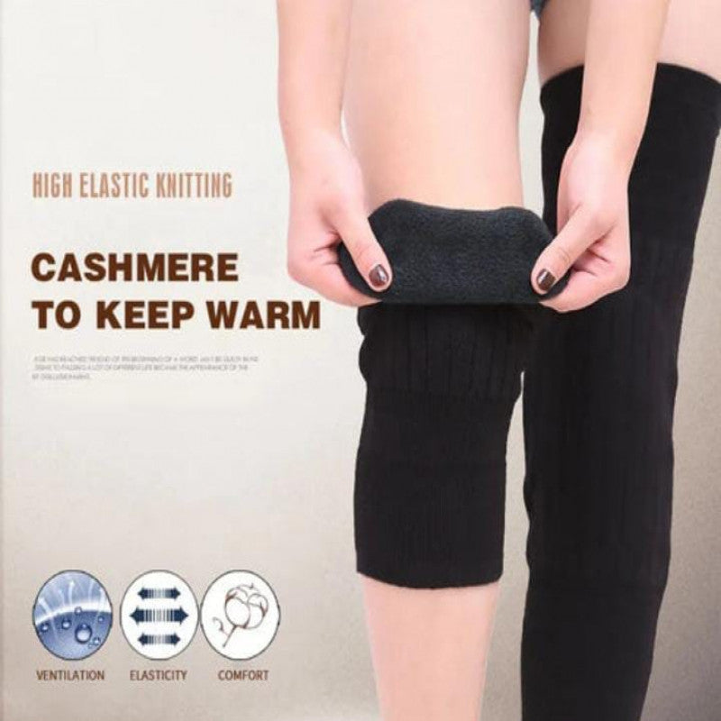 wool Knee Warmers -30° warm knee pads with strap for men and women